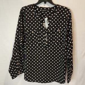 NWT Torrid challis 3/4 sleeve blouse